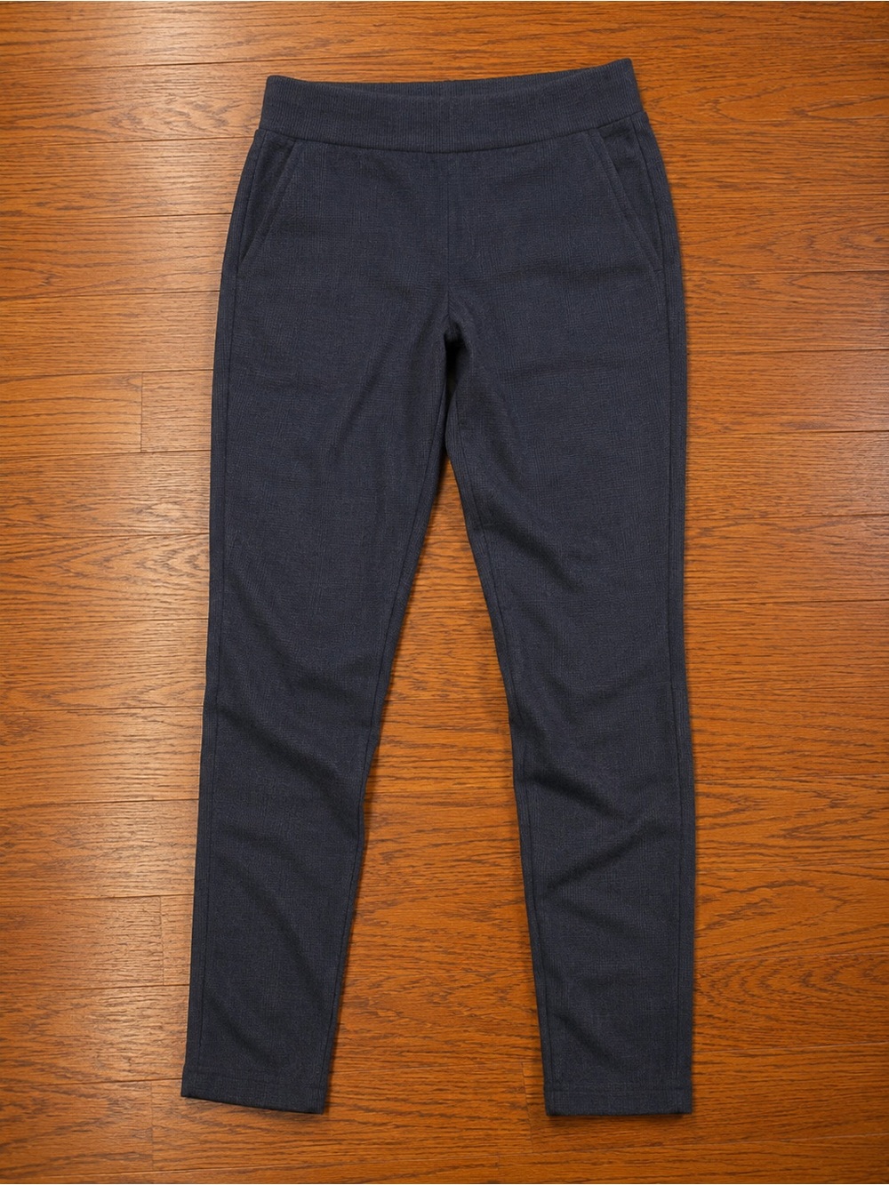 Dalia Multi Plaid Cropped Ponte Leggings Sz S